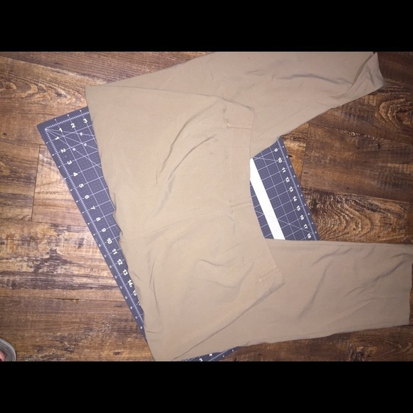 ⭐️ Lane Bryant size 14 khaki stretch curvy casual workwear comfy dressy - Picture 2 of 5